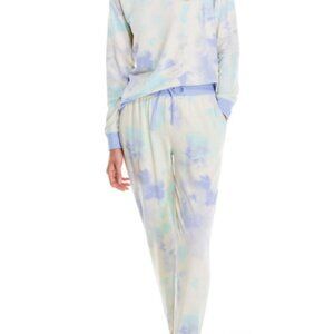 Bare Necessities Wear Ever Retro Sweatshirt & Slim Jogger Set Size L